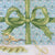 Blue Bow Needlepoint Canvas and Kit