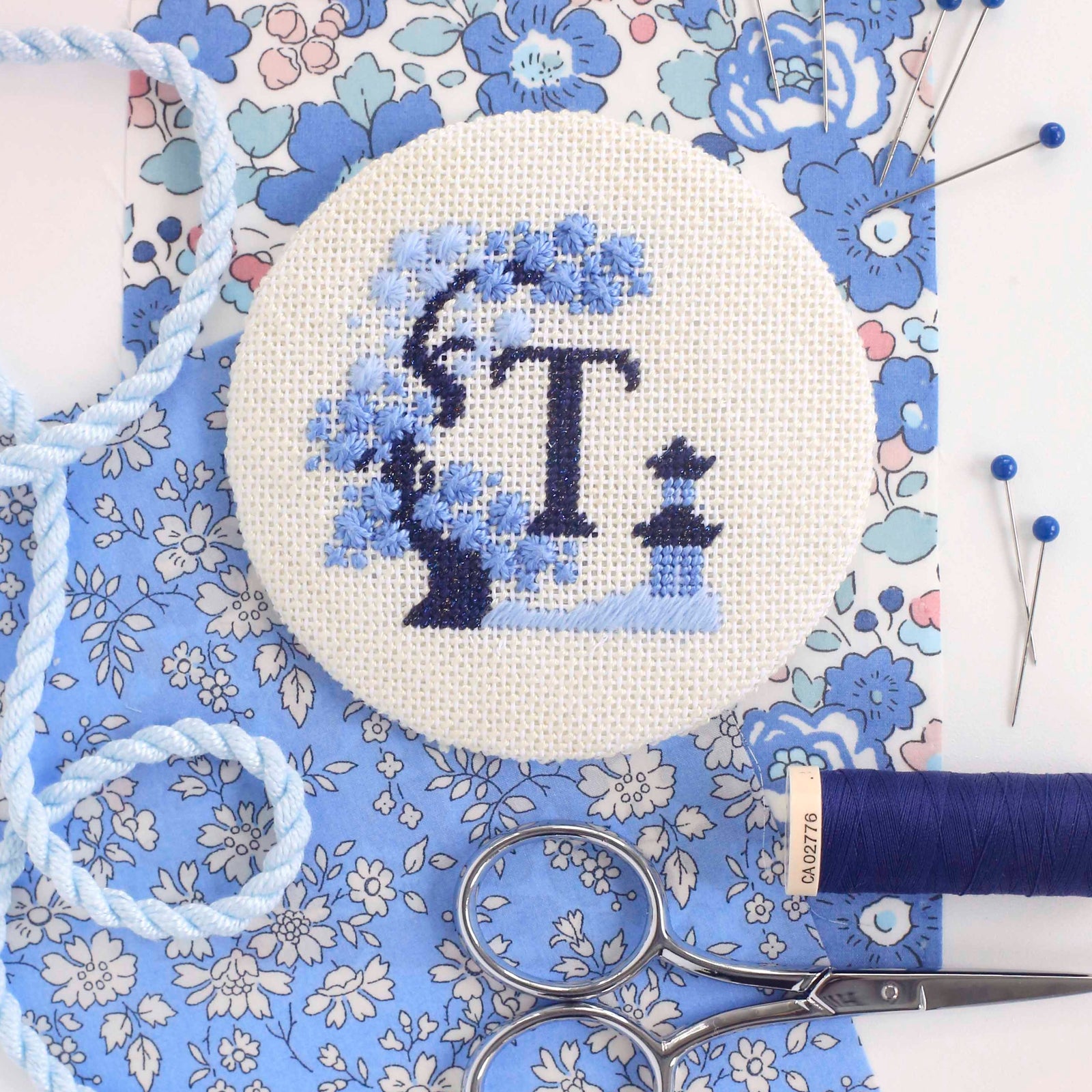 Online Needlepoint Ornament Finishing Class