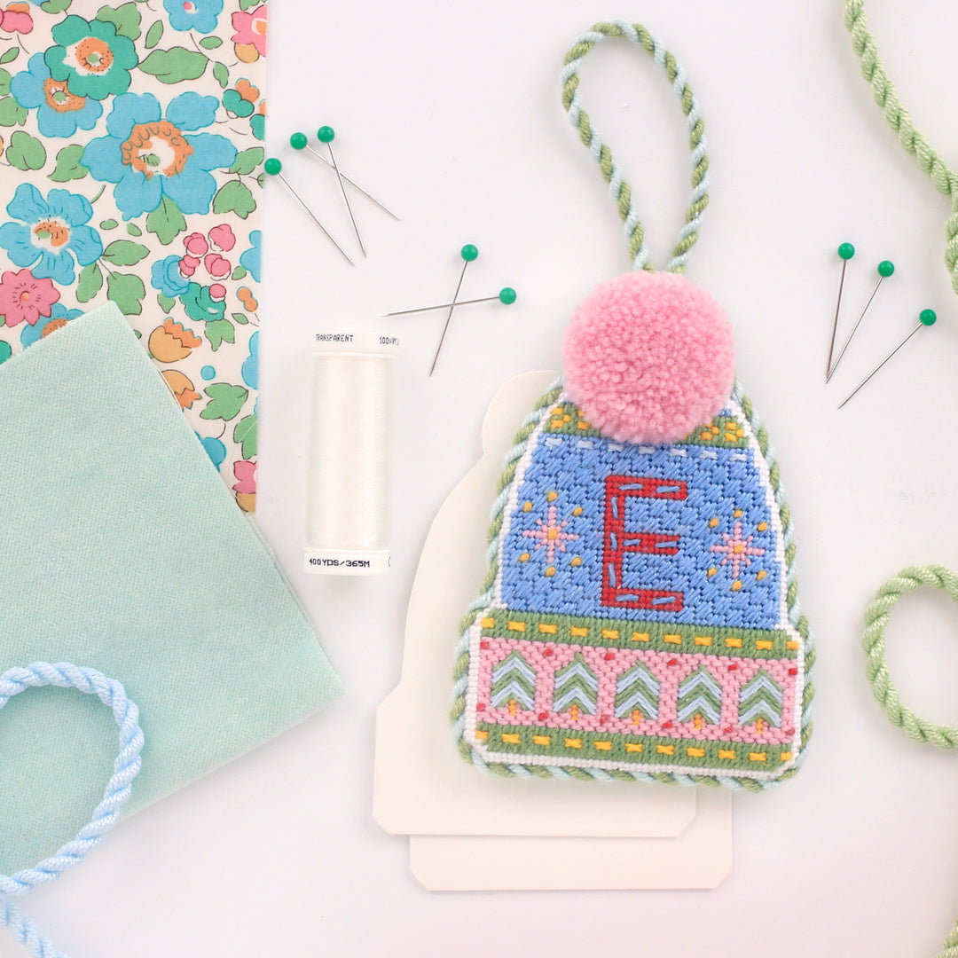 Special Shape Needlepoint Ornament Finishing Class