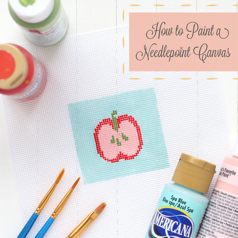 How To Needlepoint Guides Tagged "Needlepoint Painting" Abigail Cecile