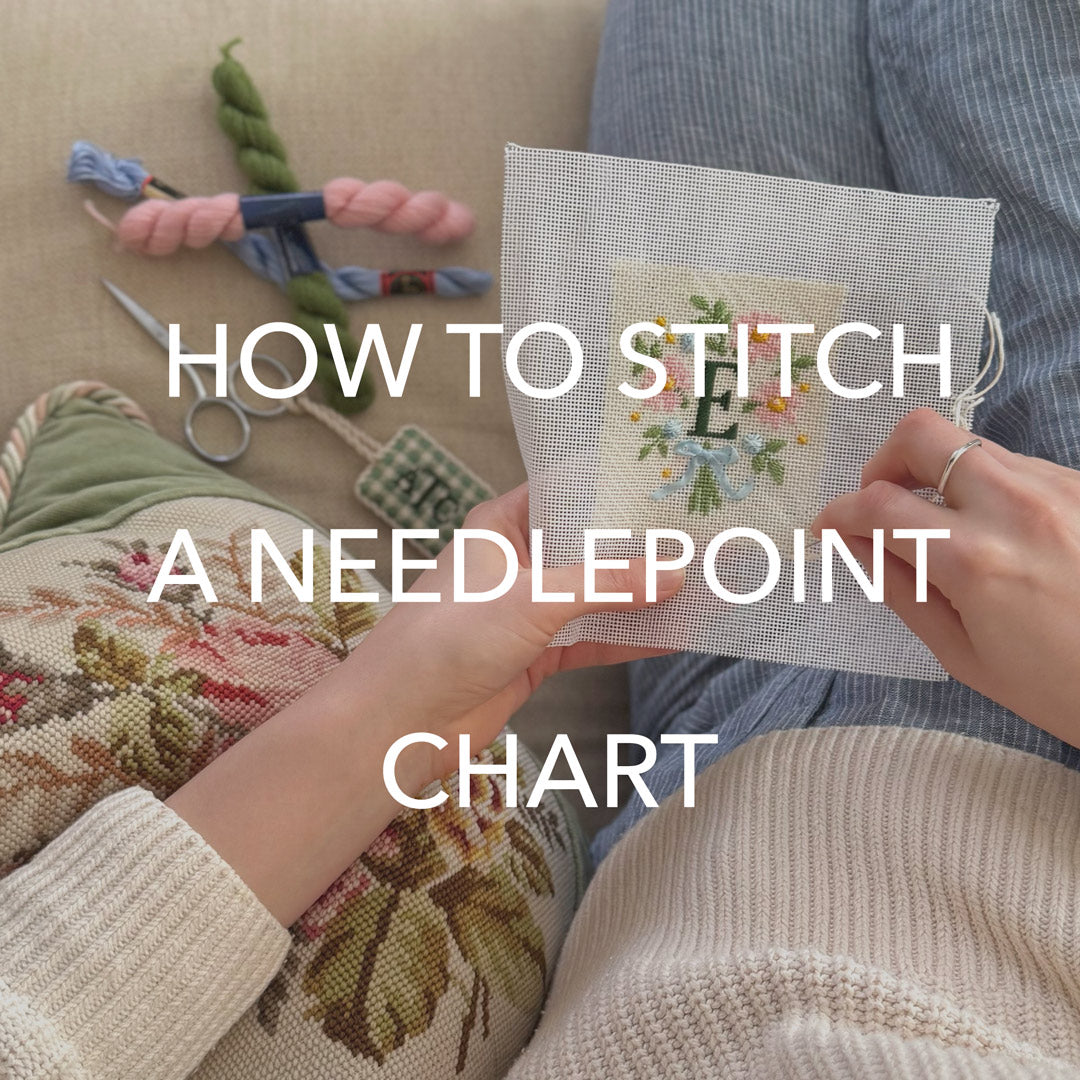 How to Stitch a Needlepoint Chart