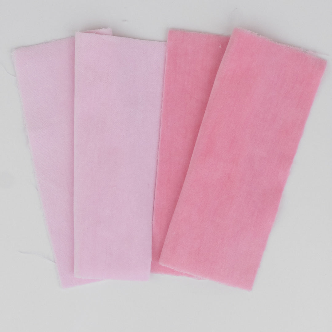 Cotton Finishing Velvet - Pink