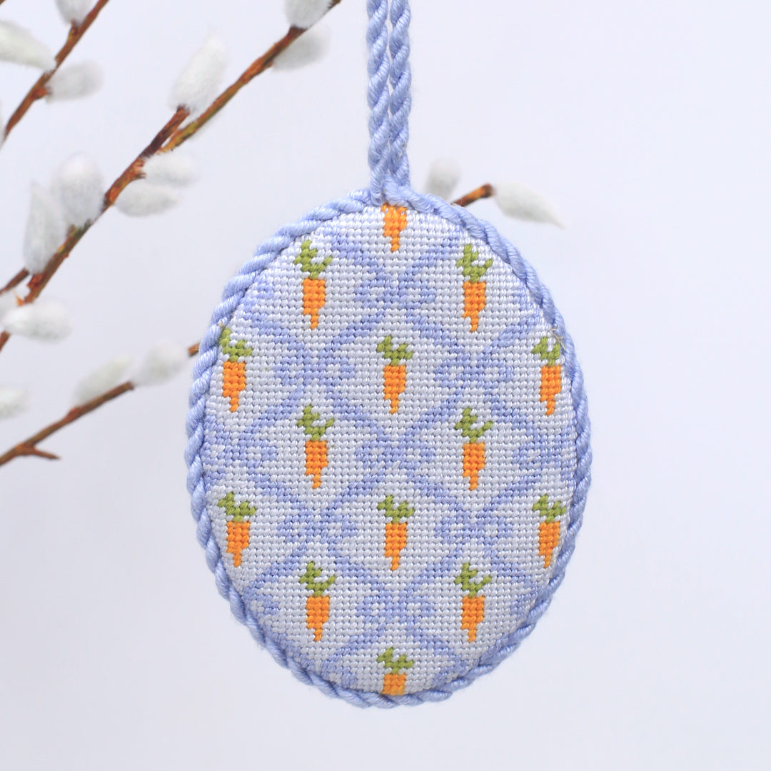 Carrot Garden Oval - Kit and Stitch Guide
