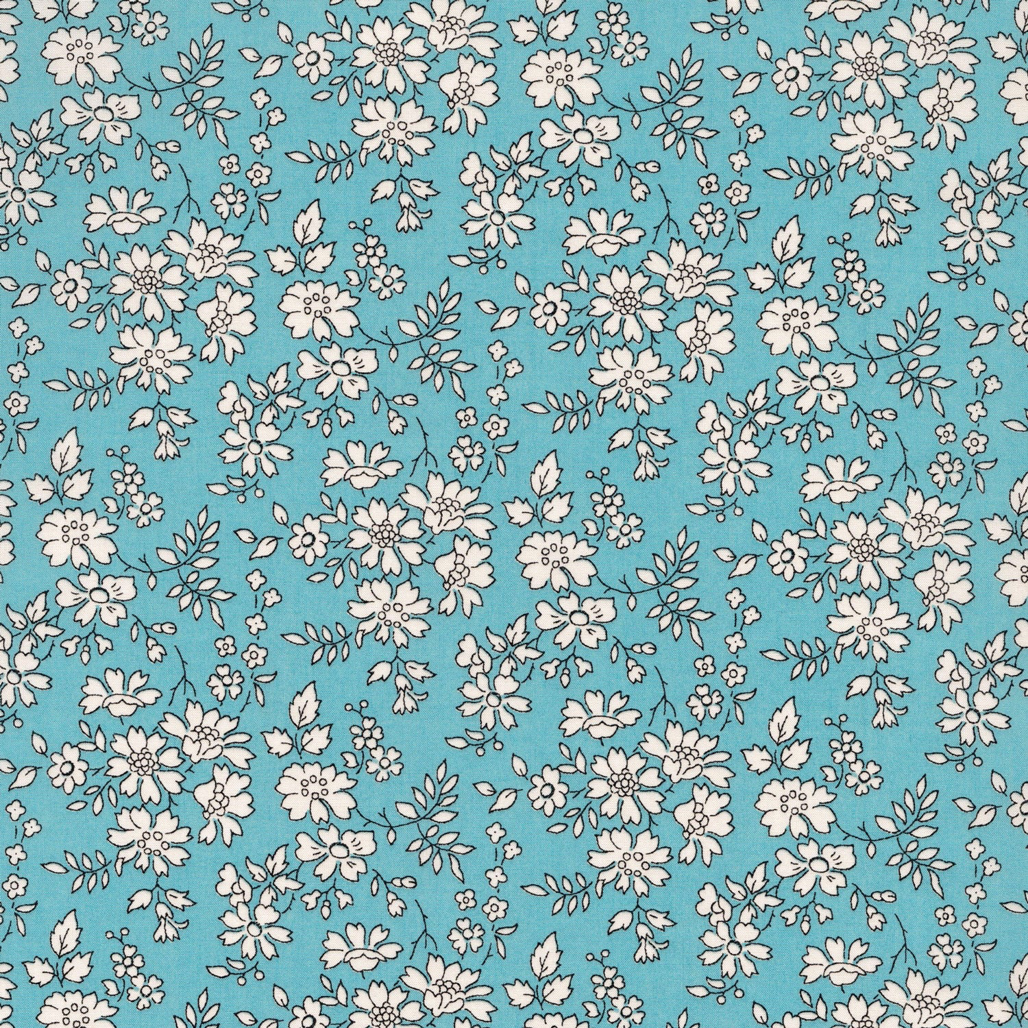 Finishing Fabric - Liberty Capel Aqua
