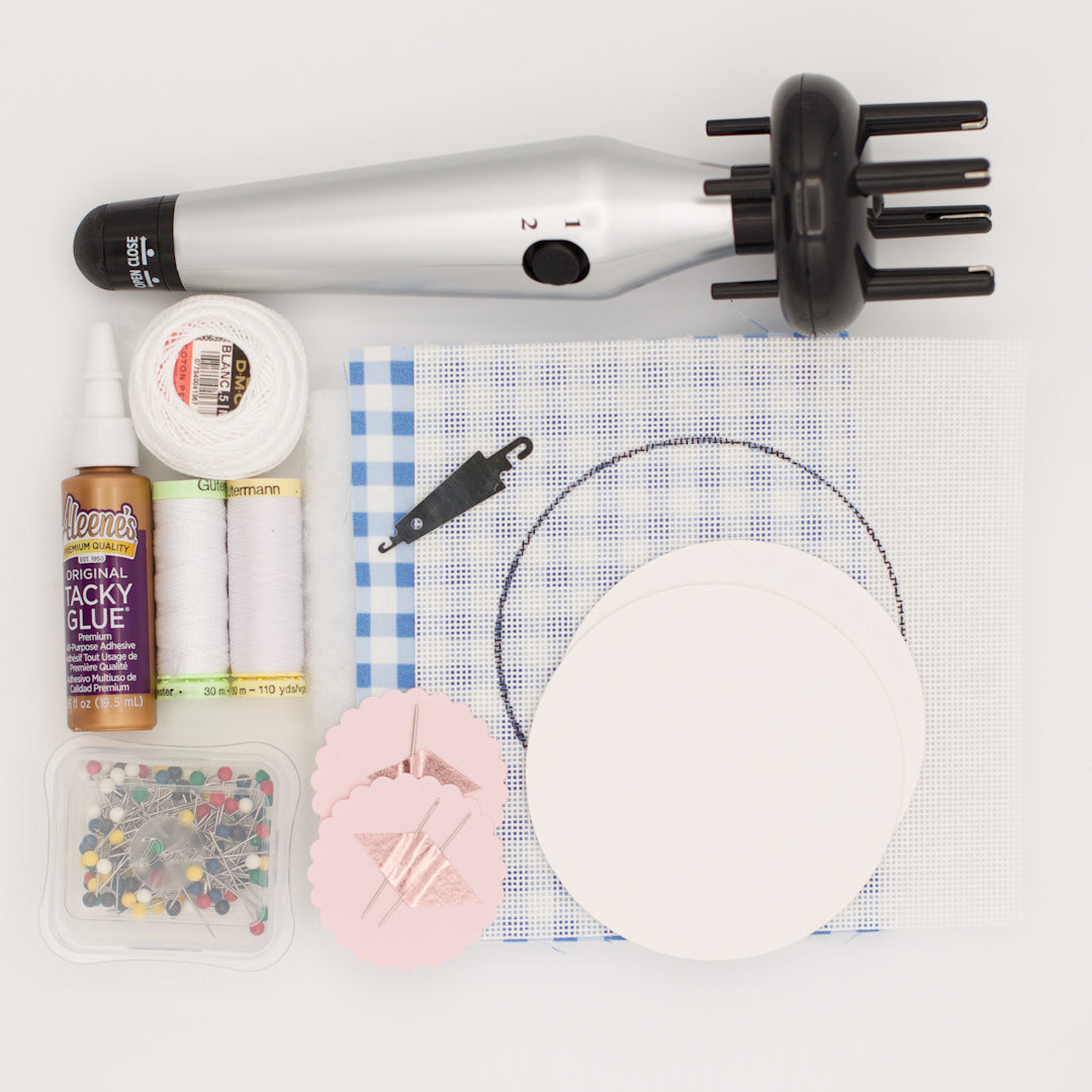 Online Needlepoint Ornament Finishing Class