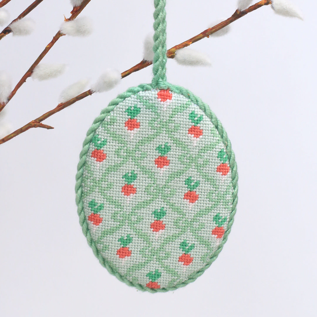 Radish Garden Oval - Kit and Stitch Guide