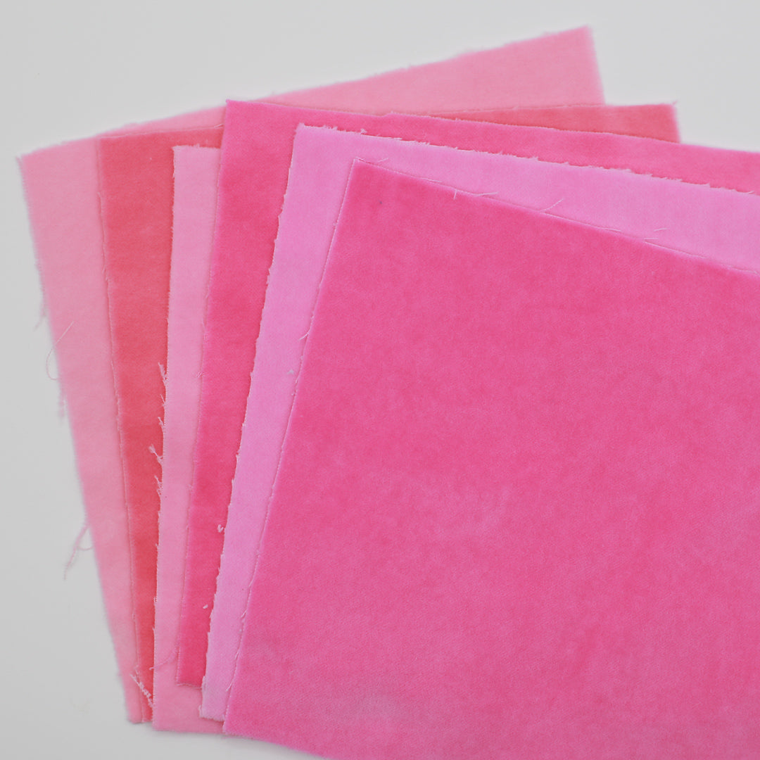 Signature Velvet - Pink Set