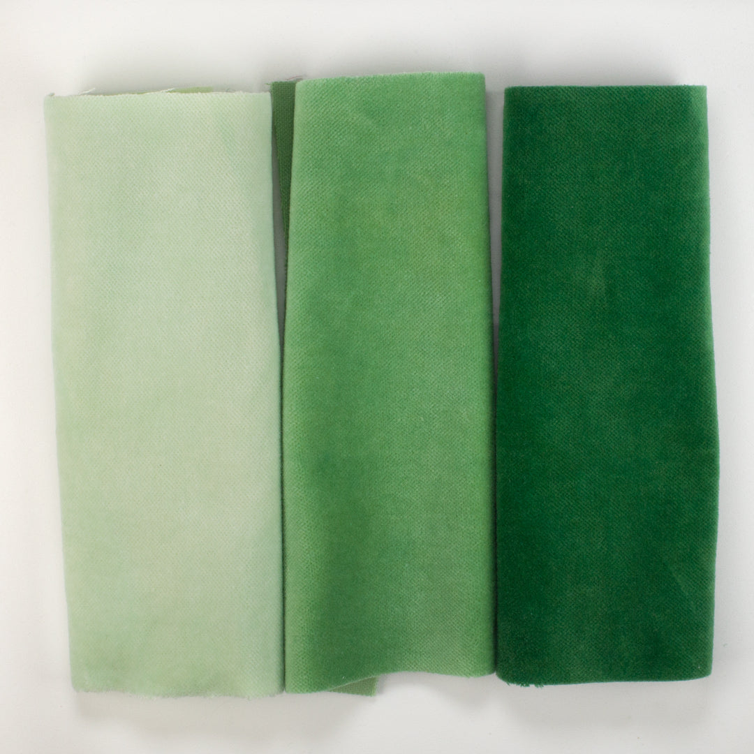 Cotton Finishing Velvet - Classic Green