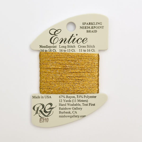 Entice Sparkling Needlepoint Braid - E310 - Abigail Cecile