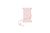 A pink spool of thread graphic.