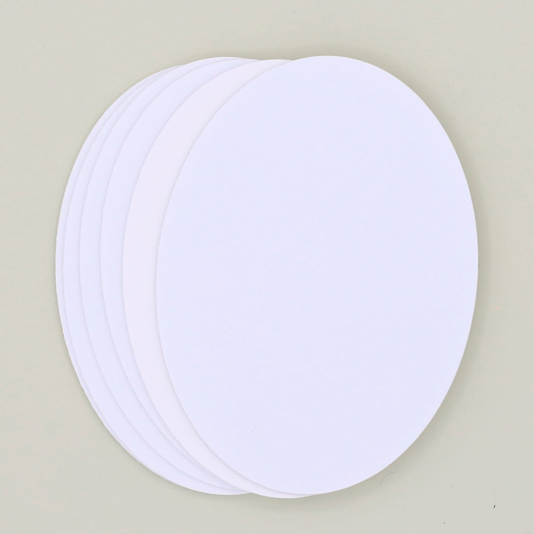 Oval Ornament Finishing Boards - Five Inch Oval
