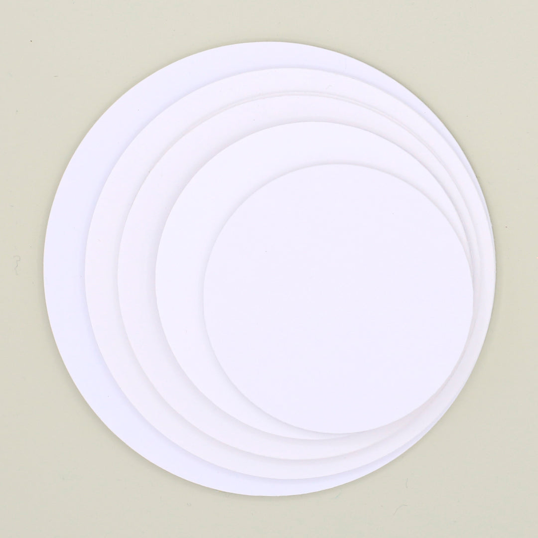 Round Ornament Finishing Boards - Sampler