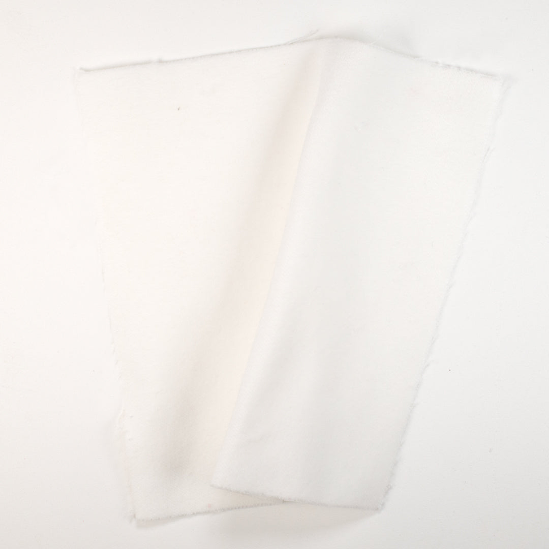 Cotton Finishing Velvet - Off White