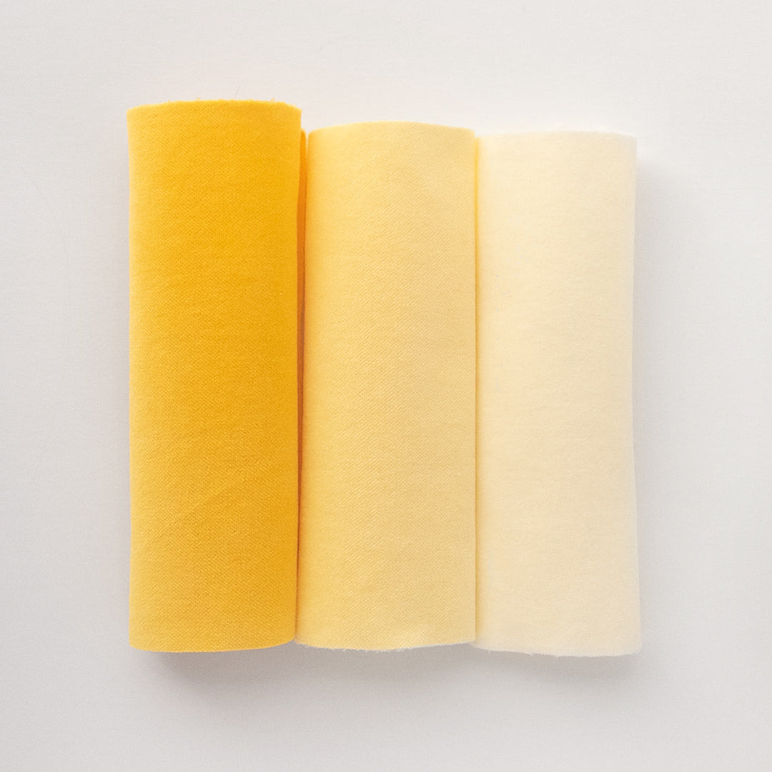 Cotton Finishing Velvet - Yellow