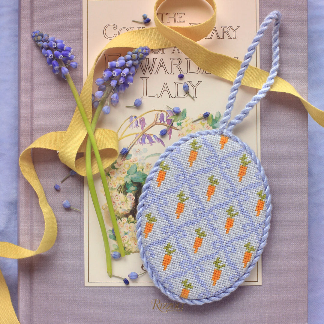 Carrot Garden Oval - Kit and Stitch Guide