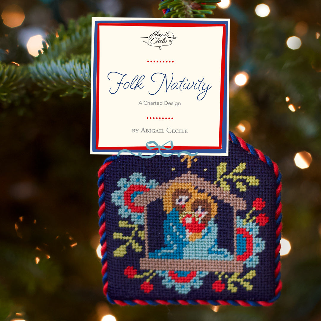 Folk Nativity E-Pattern