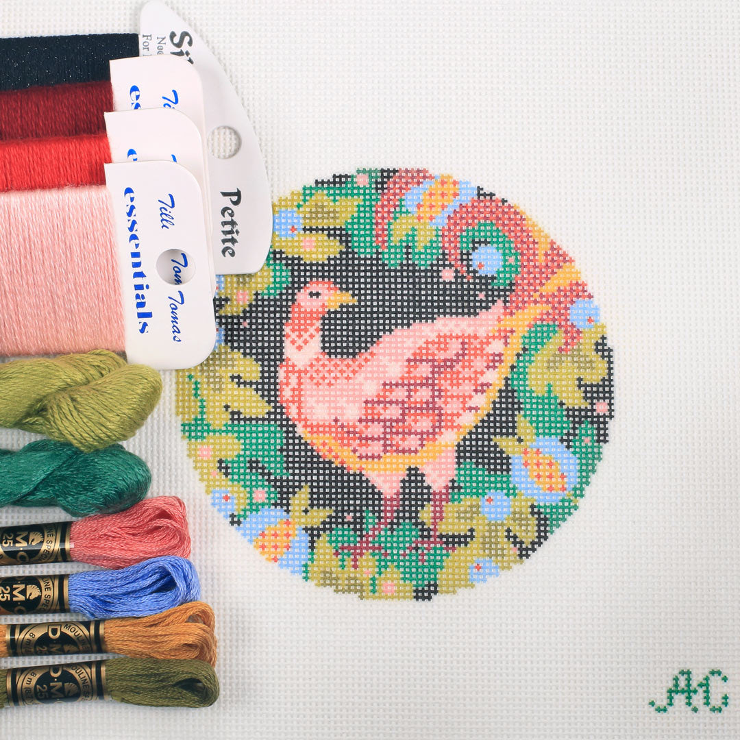 Jacobean Pheasant - Kit and Stitch Guide