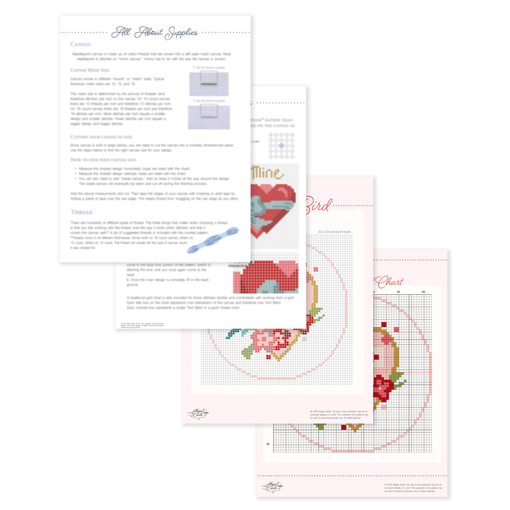 Victorian Valentines E-Pattern