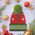 Red Pommed Winter Hat - Kit and Stitch Guide