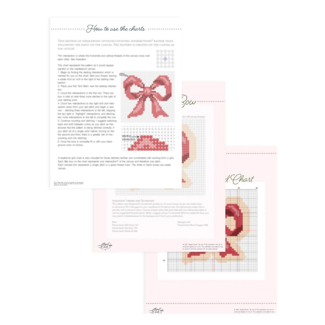 Christmas Bow E-Pattern